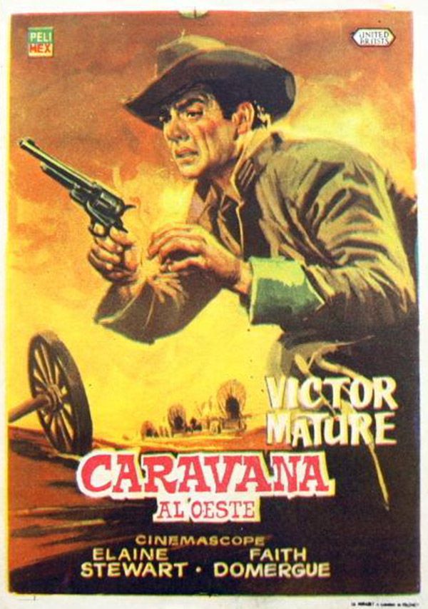 Caravana al Oeste - Película 1958