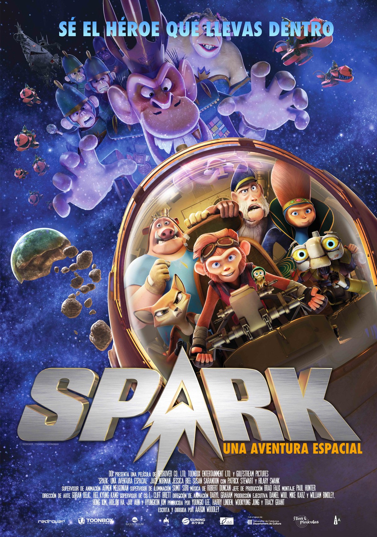 Spark, una aventura espacial Película 2016