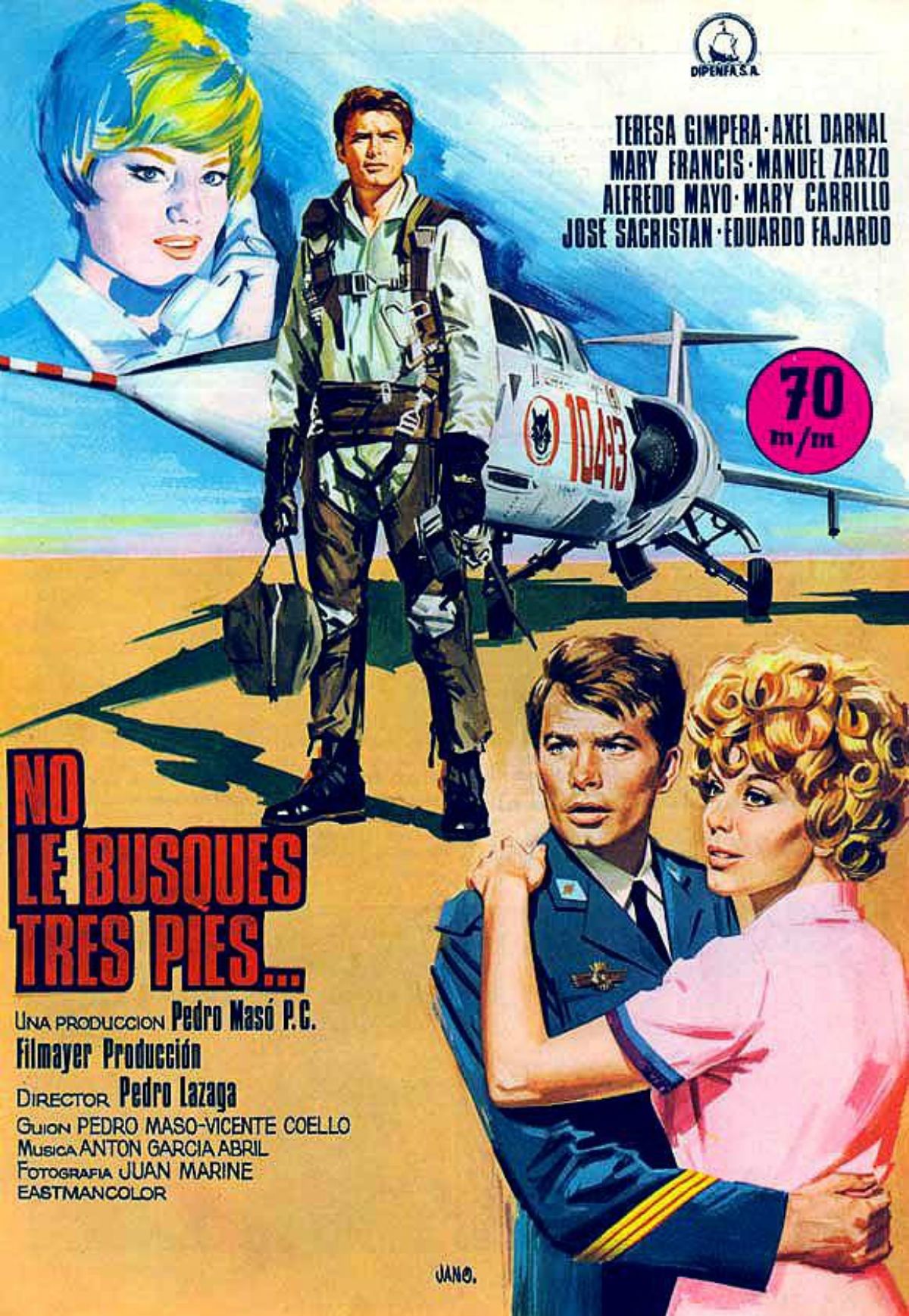 No le busques tres pies... - Película 1968