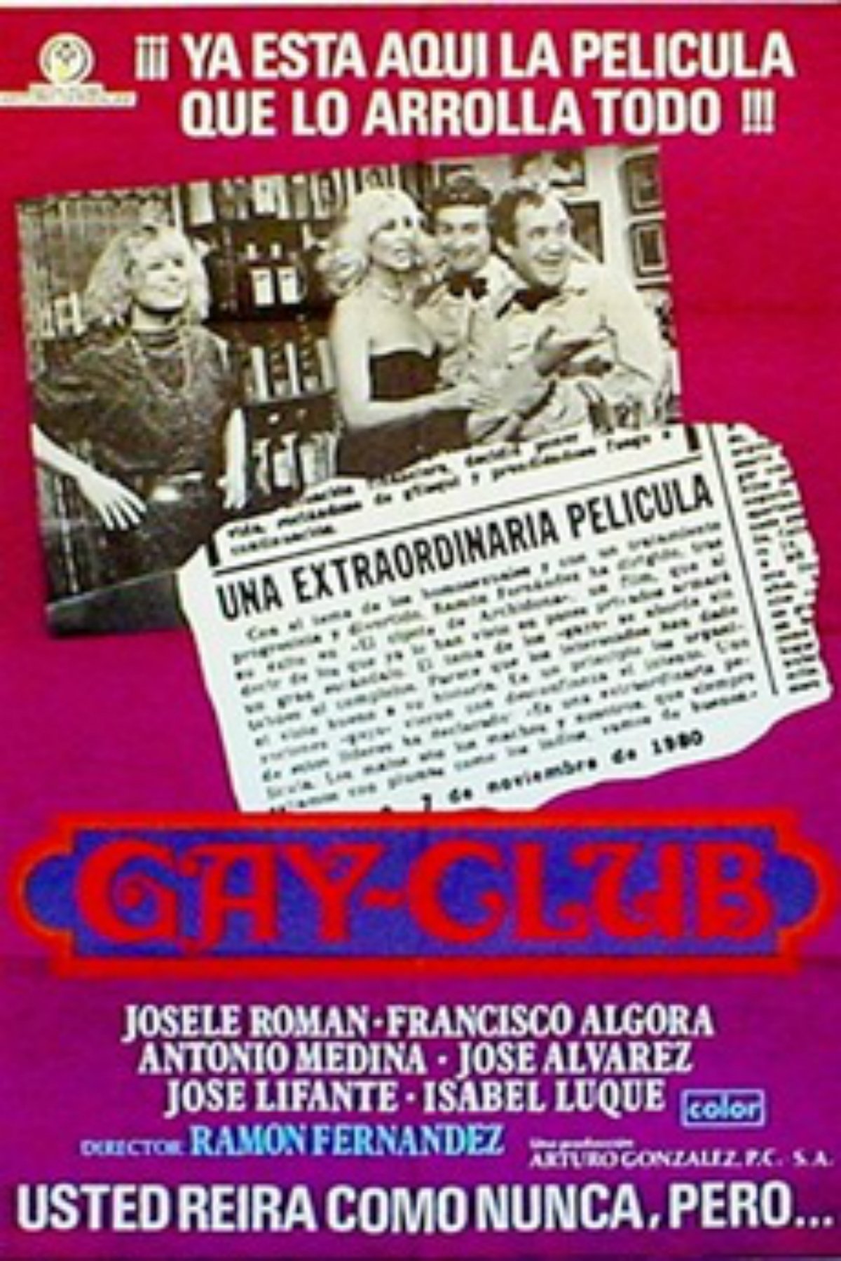 Gay Club - Película 1981 - SensaCine.com