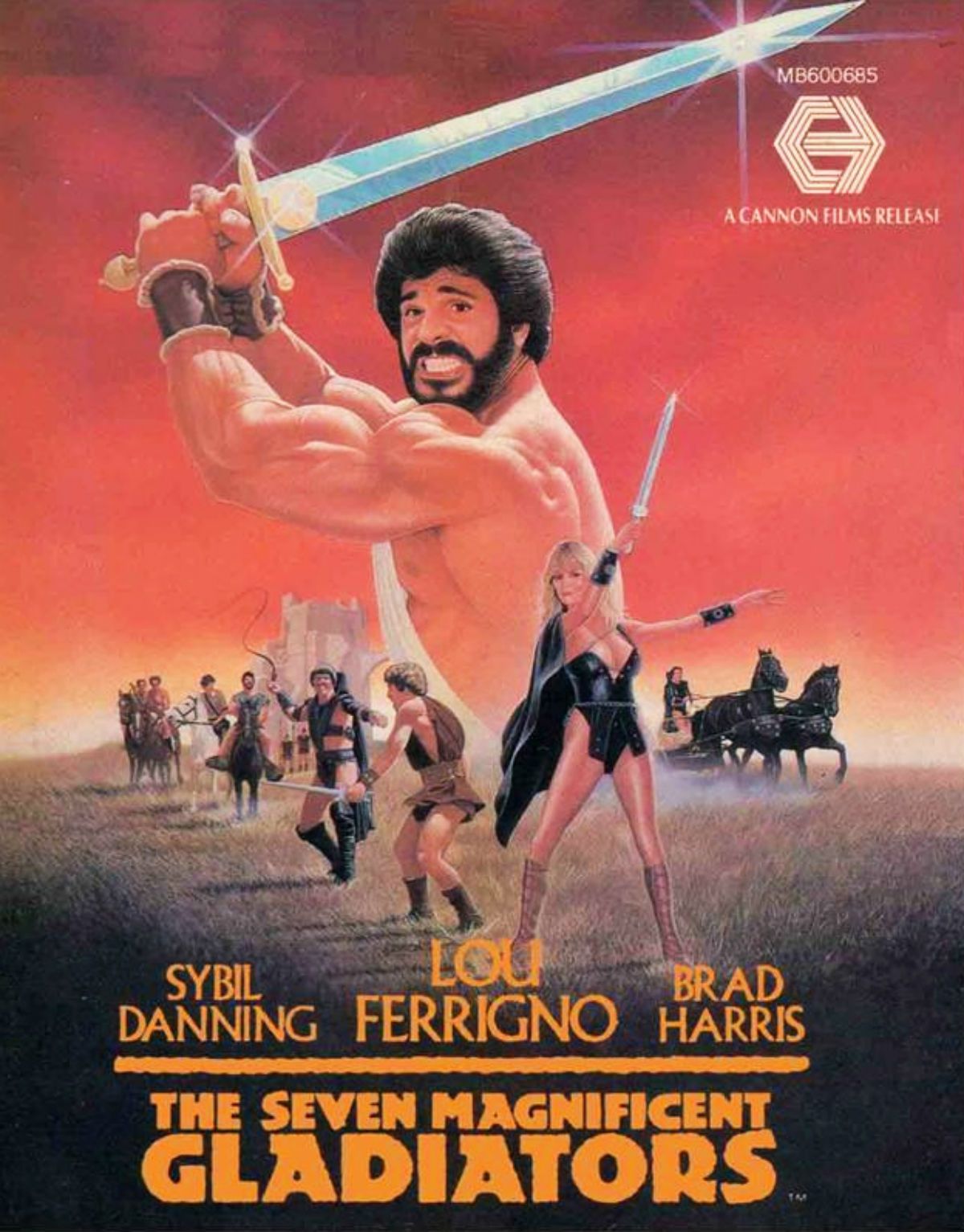 Los siete gladiadores - Película 1983