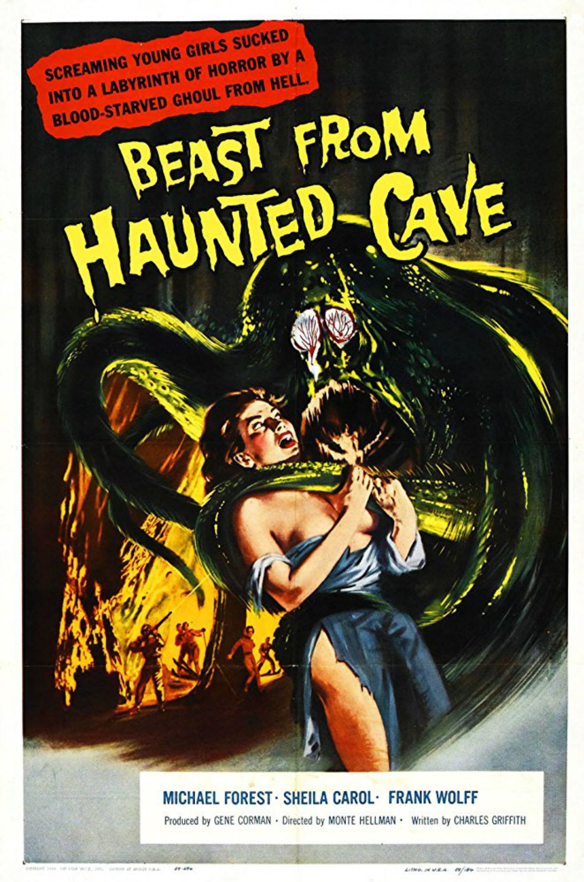 La bestia de la cueva maldita - Película 1959
