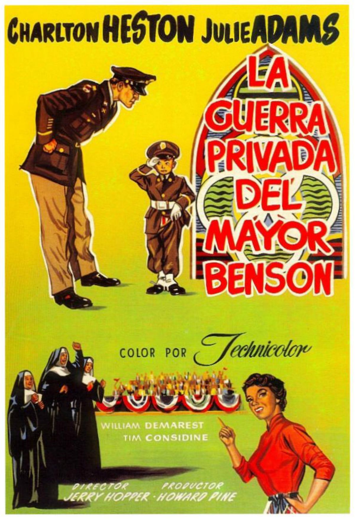 La guerra privada del mayor Benson - Película 1955
