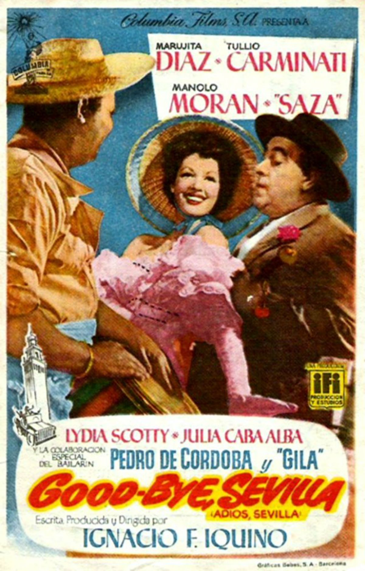Good Bye, Sevilla - Película 1955