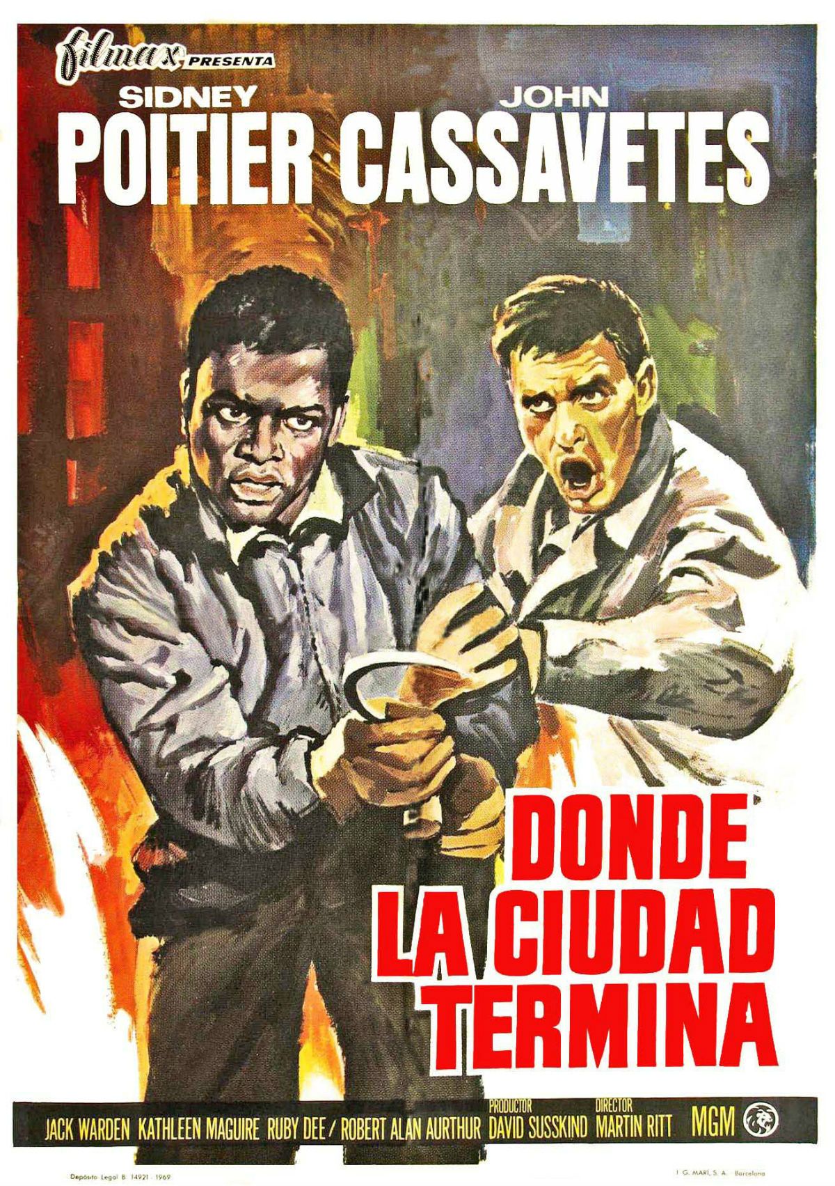 Donde la ciudad termina - Película 1957