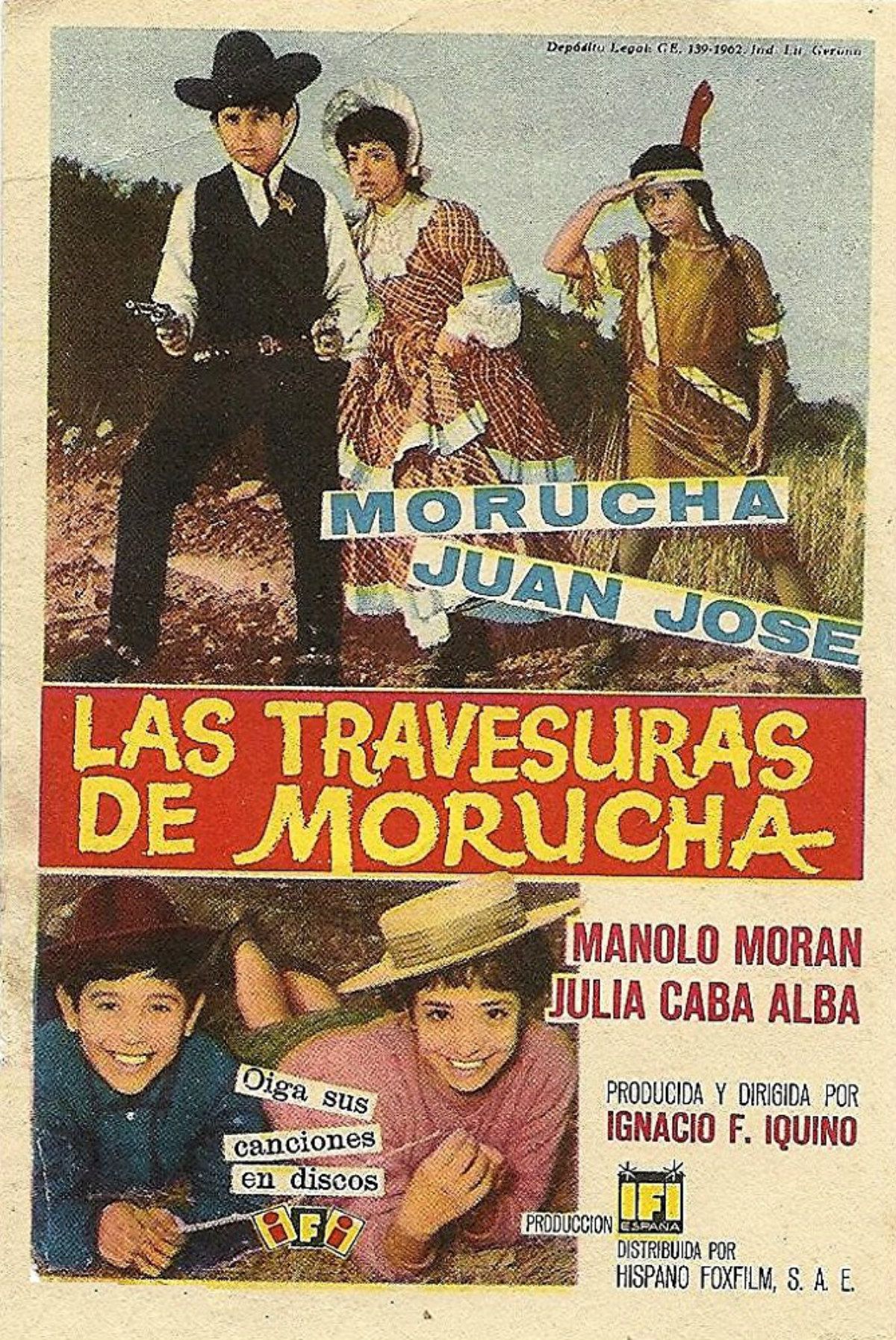 Las travesuras de Morucha - Película 1962