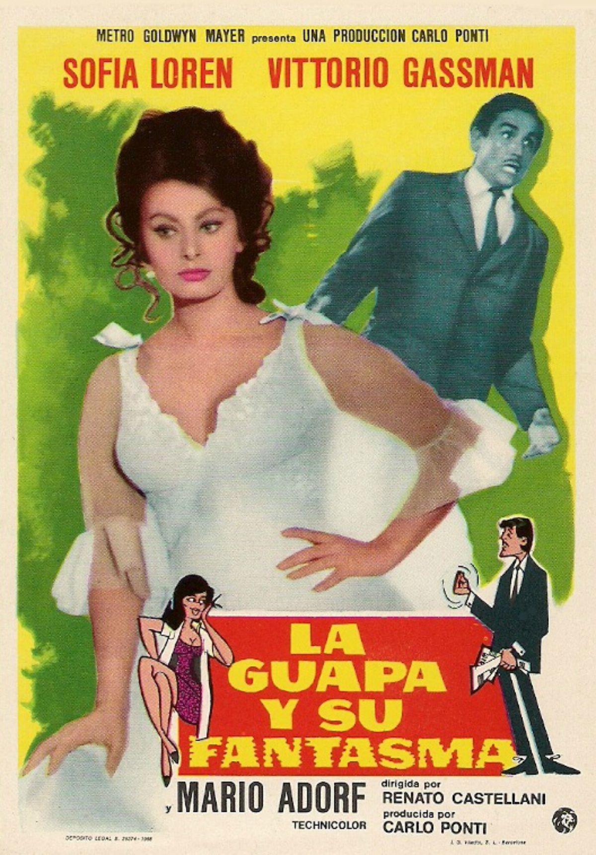 La guapa y su fantasma - Película 1968