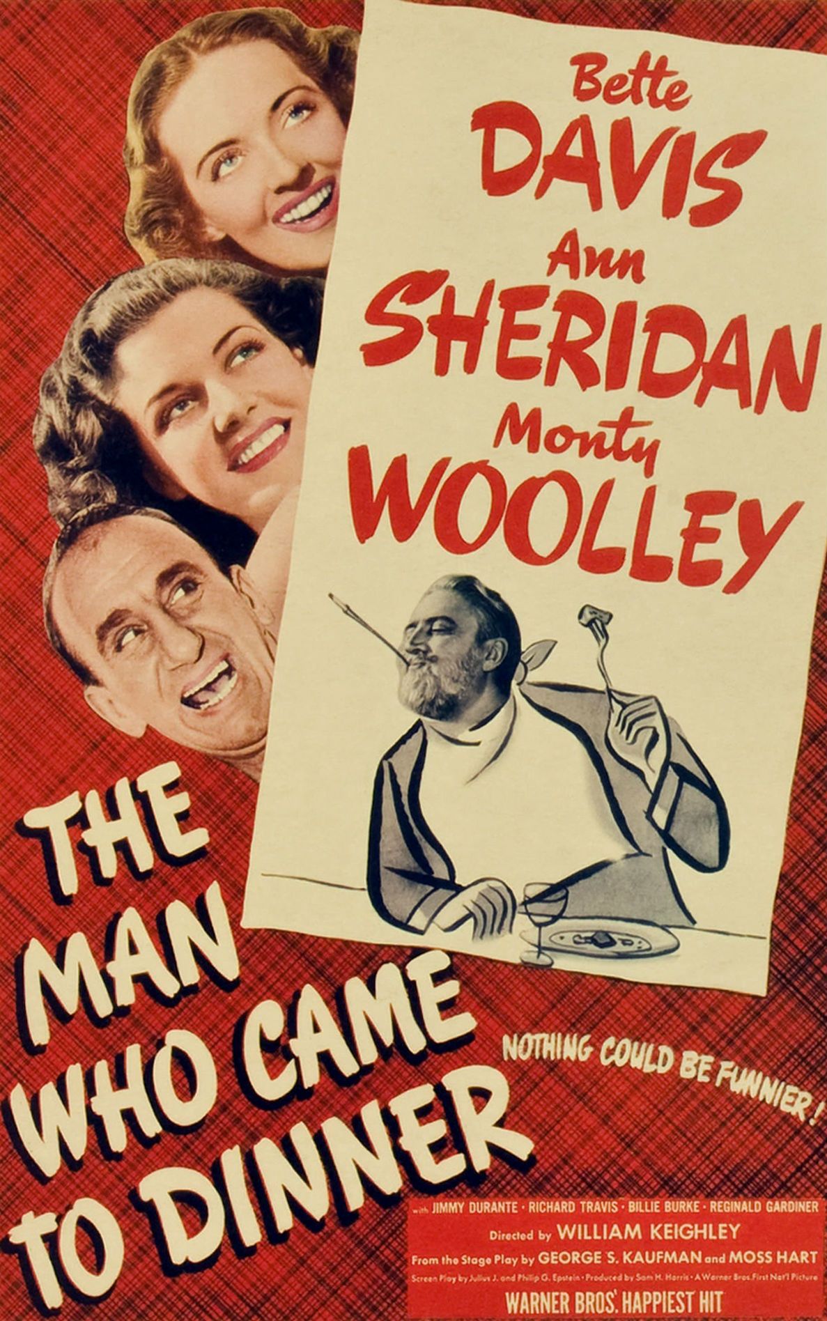 El hombre que vino a cenar - Película 1942