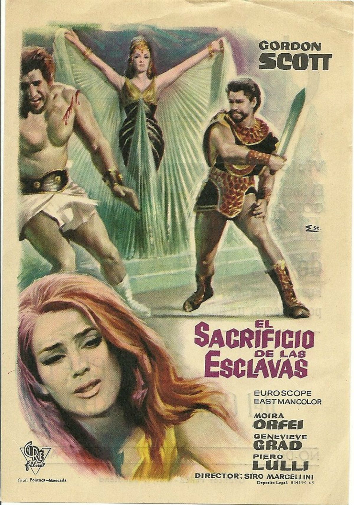 El sacrificio de las esclavas - Película 1963