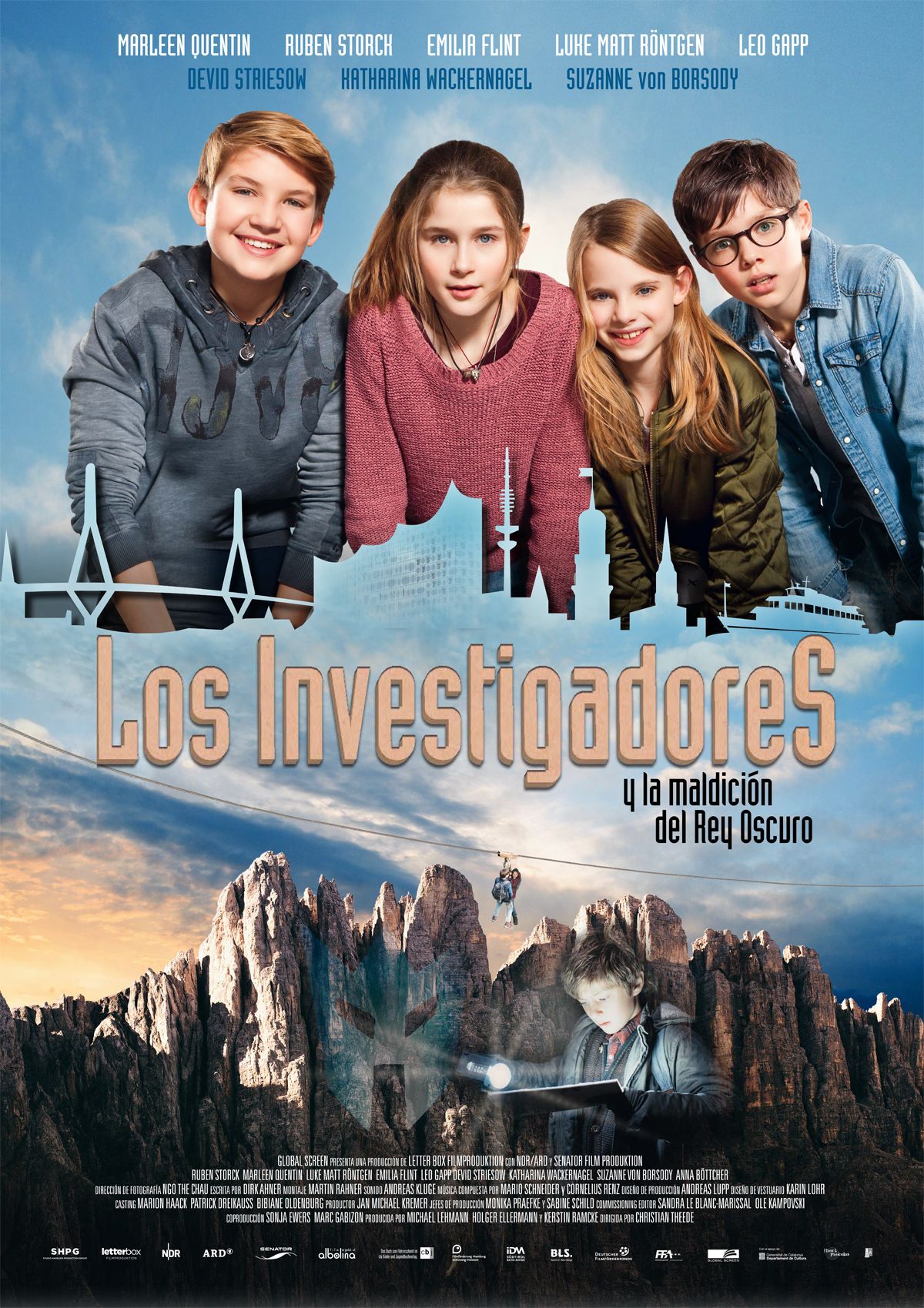 Los Investigadores y la maldición del Rey Oscuro - Película 2017