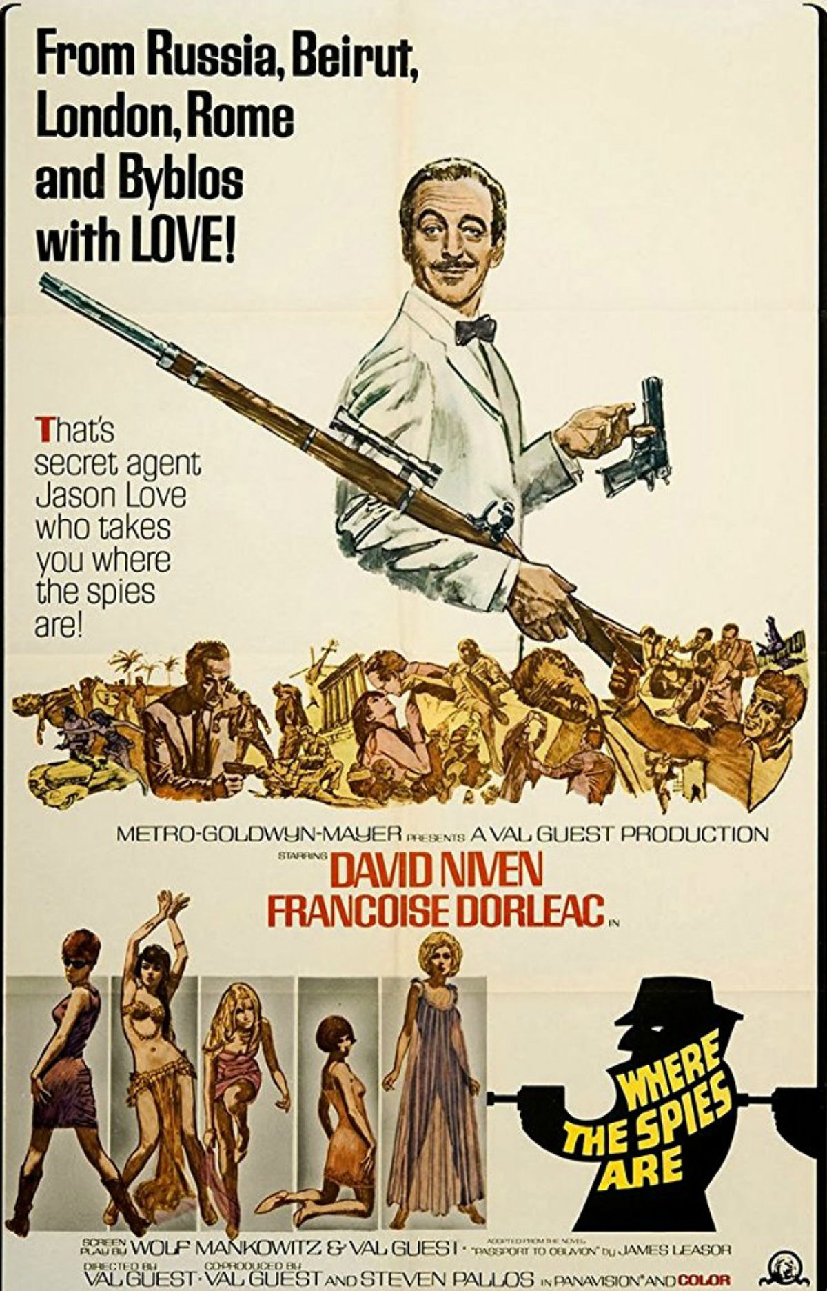 ¿Dónde están los espías? - Película 1965