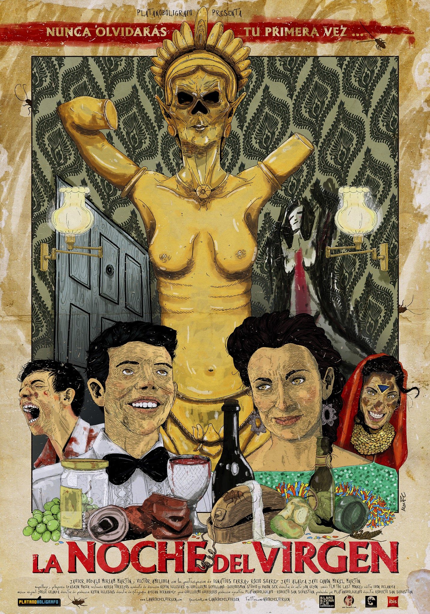 La noche del virgen - Película 2016