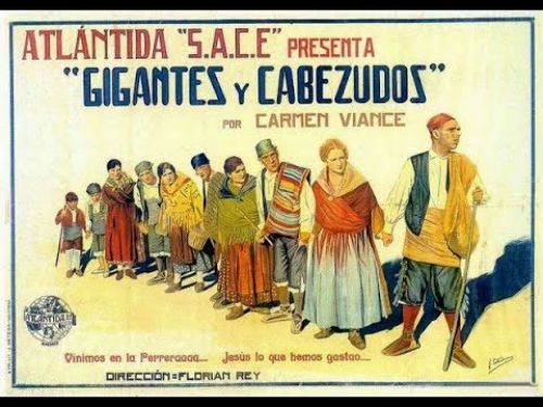 Gigantes y cabezudos - Película 1925