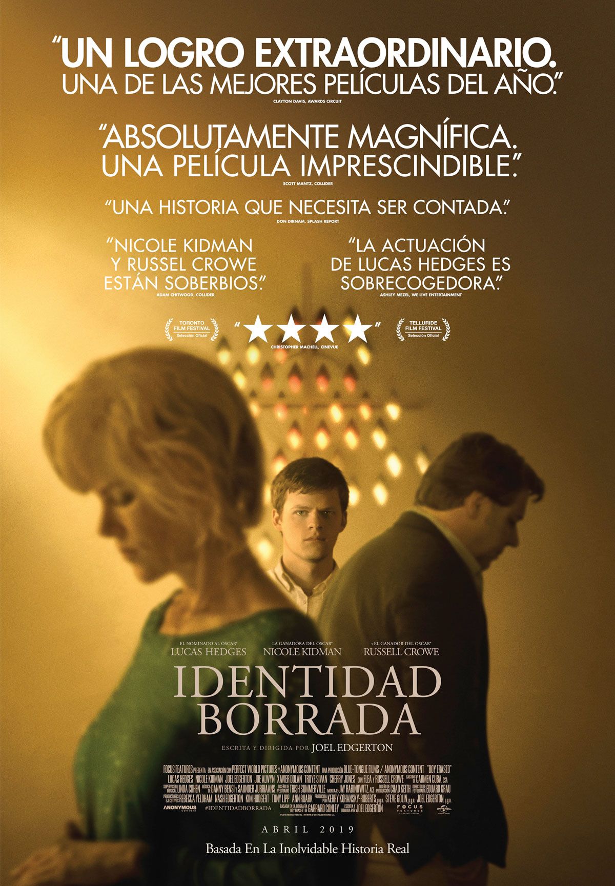 Identidad borrada - Película 2018