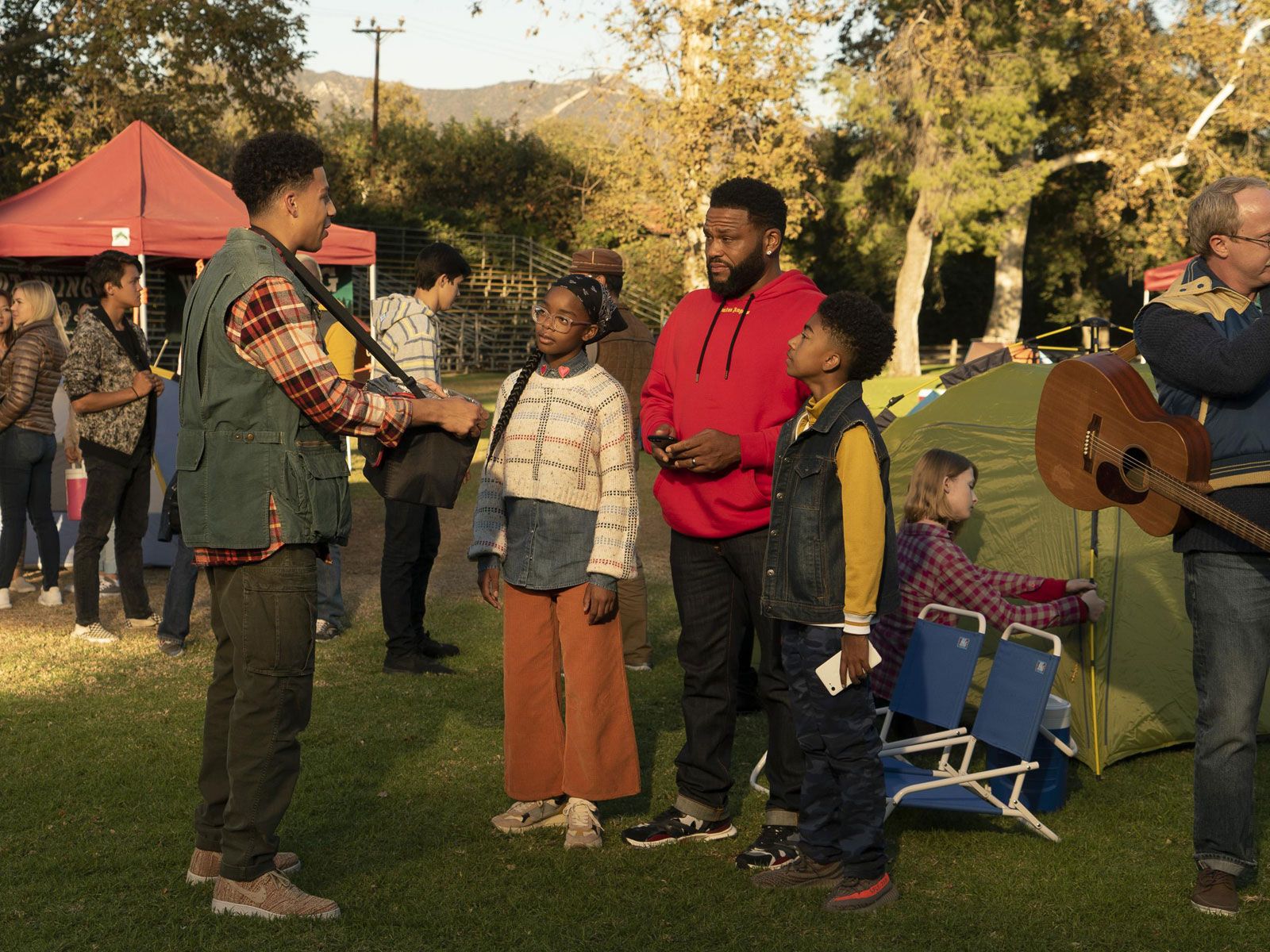 Foto de Anthony Anderson Blackish Foto Anthony Anderson, Marsai