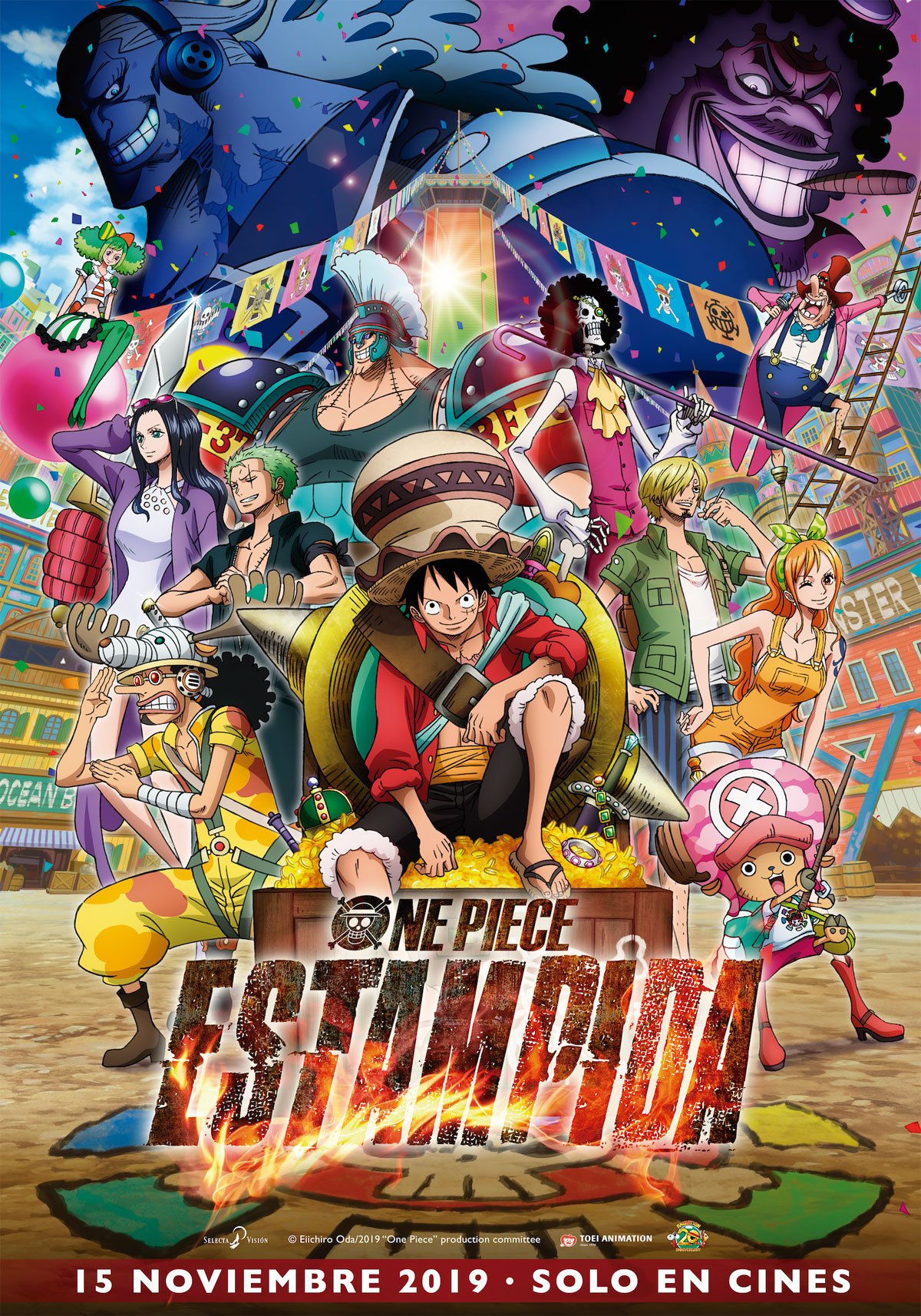 Medicinal riñones Goteo One Piece: Estampida - Película 2019 - SensaCine.com