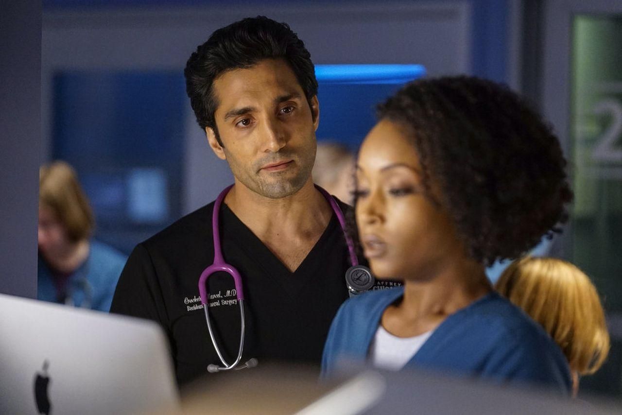 Foto de Dominic Rains - Chicago Med : Foto Yaya DaCosta, Dominic Rains ...