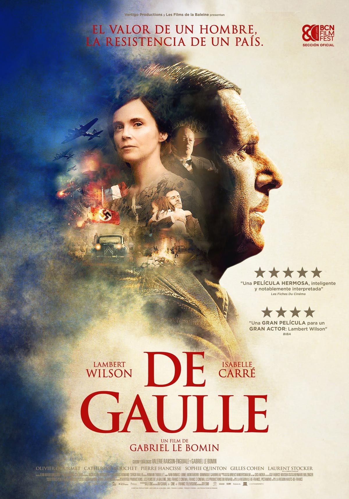 De Gaulle Pel cula 2019 SensaCine