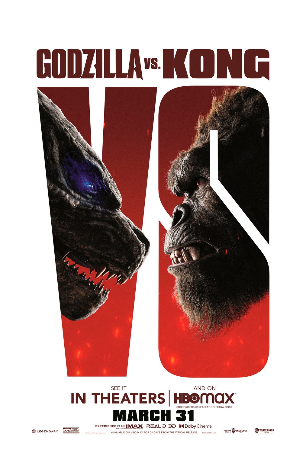 Cartel De La Película Godzilla Vs Kong Foto 4 Por Un Total De 25 