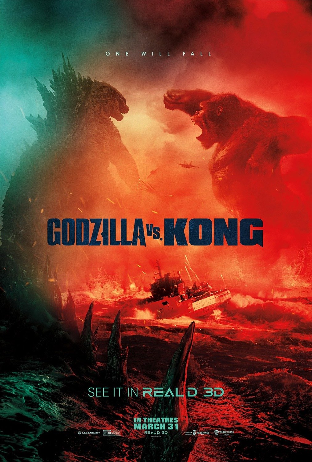 Cartel de la película Godzilla vs Kong Foto 3 por un total de 25
