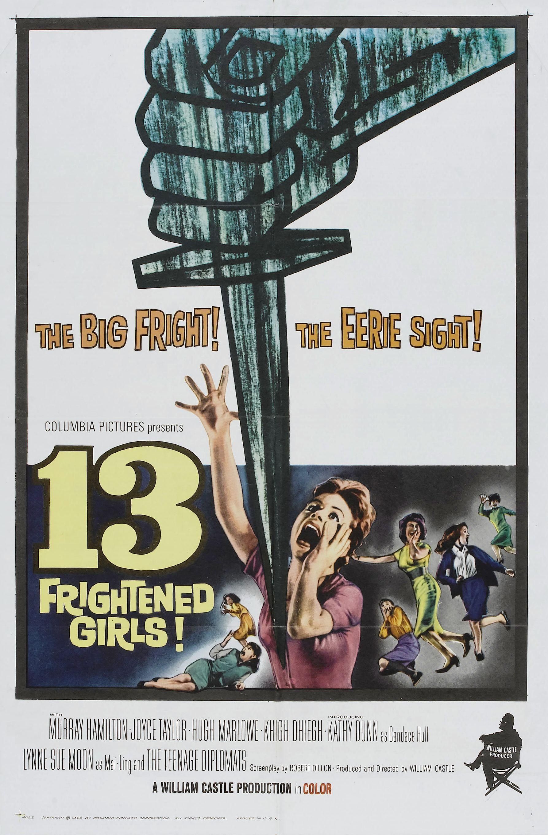 13 chicas aterrorizadas - Película 1963
