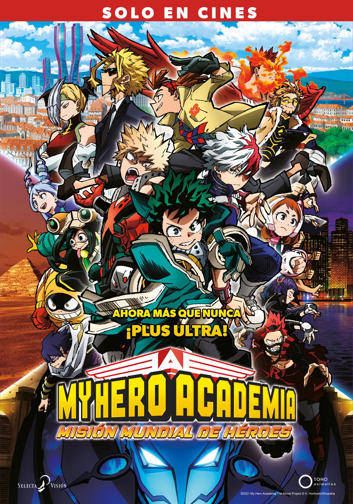 My Hero Academia Misi n Mundial De H roes Cines Y Sesiones En Madrid 
