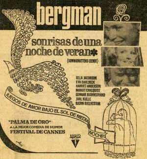 Sonrisas de una noche de Verano - Película 1955