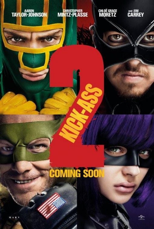 Cartel De La Película Kick Ass 2 Con Un Par Foto 25 Por Un Total De 40 9634