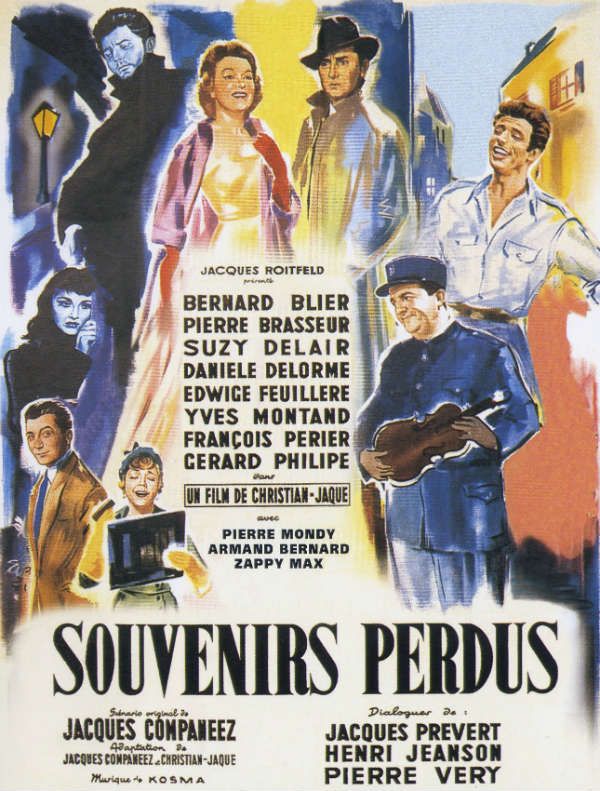 Souvenirs perdus - Película 1950