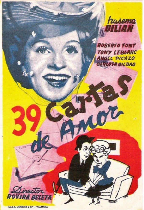 39 cartas de amor - Película 1949