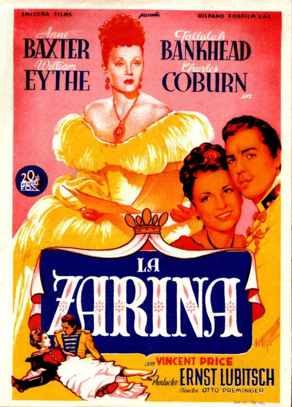 La zarina - Película 1945