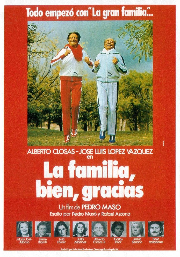 La familia, bien, gracias - Película 1979