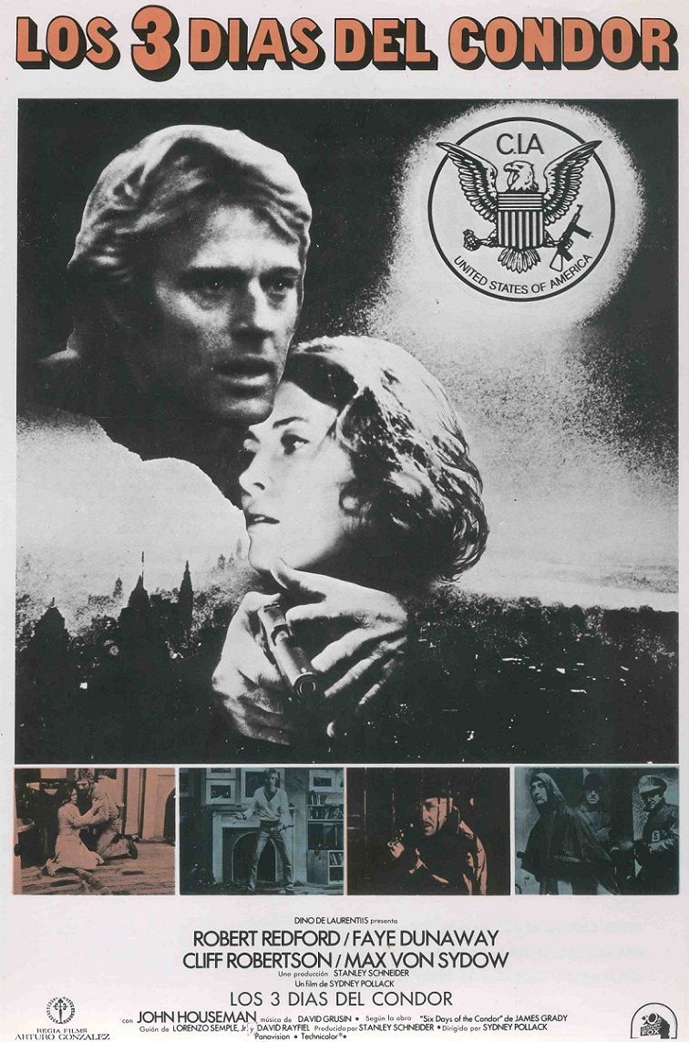 Los tres días del Cóndor - Película 1975