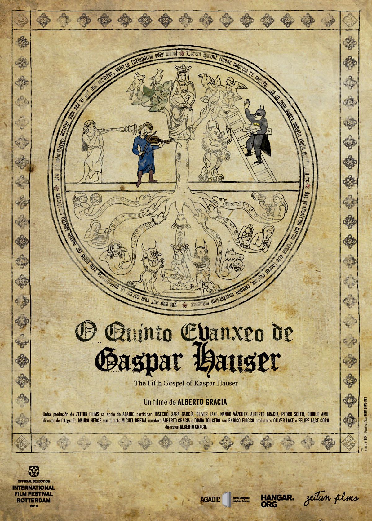 O quinto evanxeo de Gaspar Hauser - Película 2013