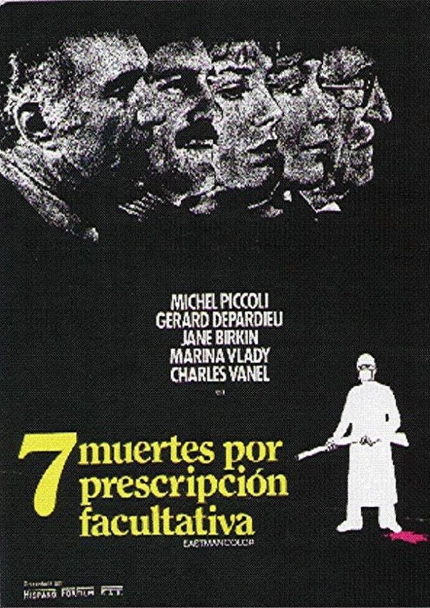 Siete muertes por prescripción facultativa - Película 1975