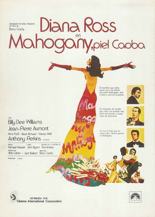 Mahogany, piel de caoba - Película 1975
