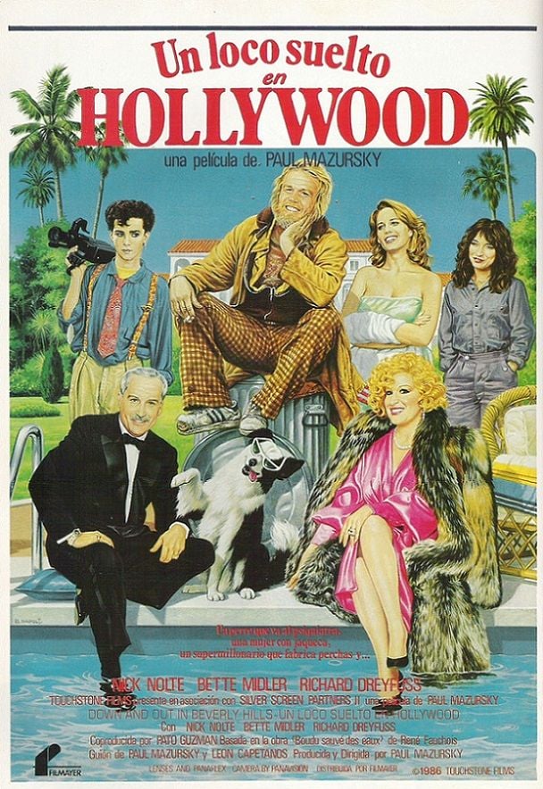 Un loco suelto en Hollywood - Película 1986