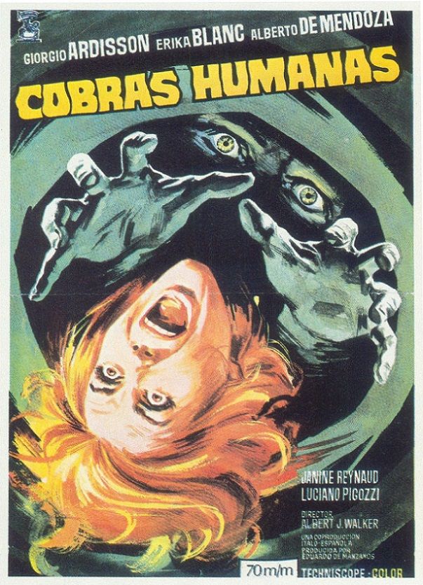 Cobras humanas - Película 1971