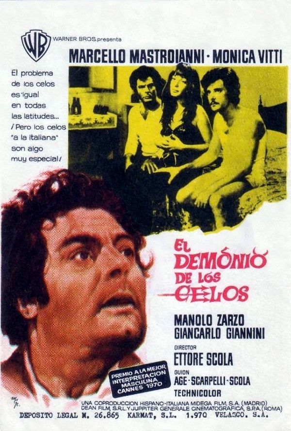 El demonio de los celos - Película 1970