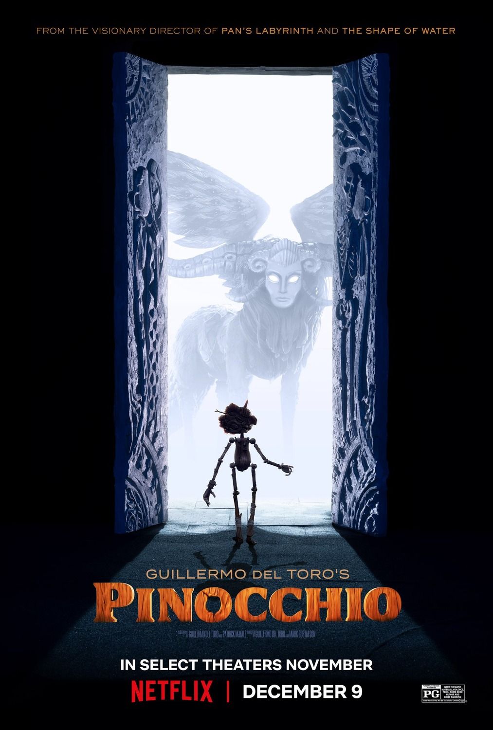 Cartel de la película Pinocho de Guillermo del Toro - Foto 13 por un ...