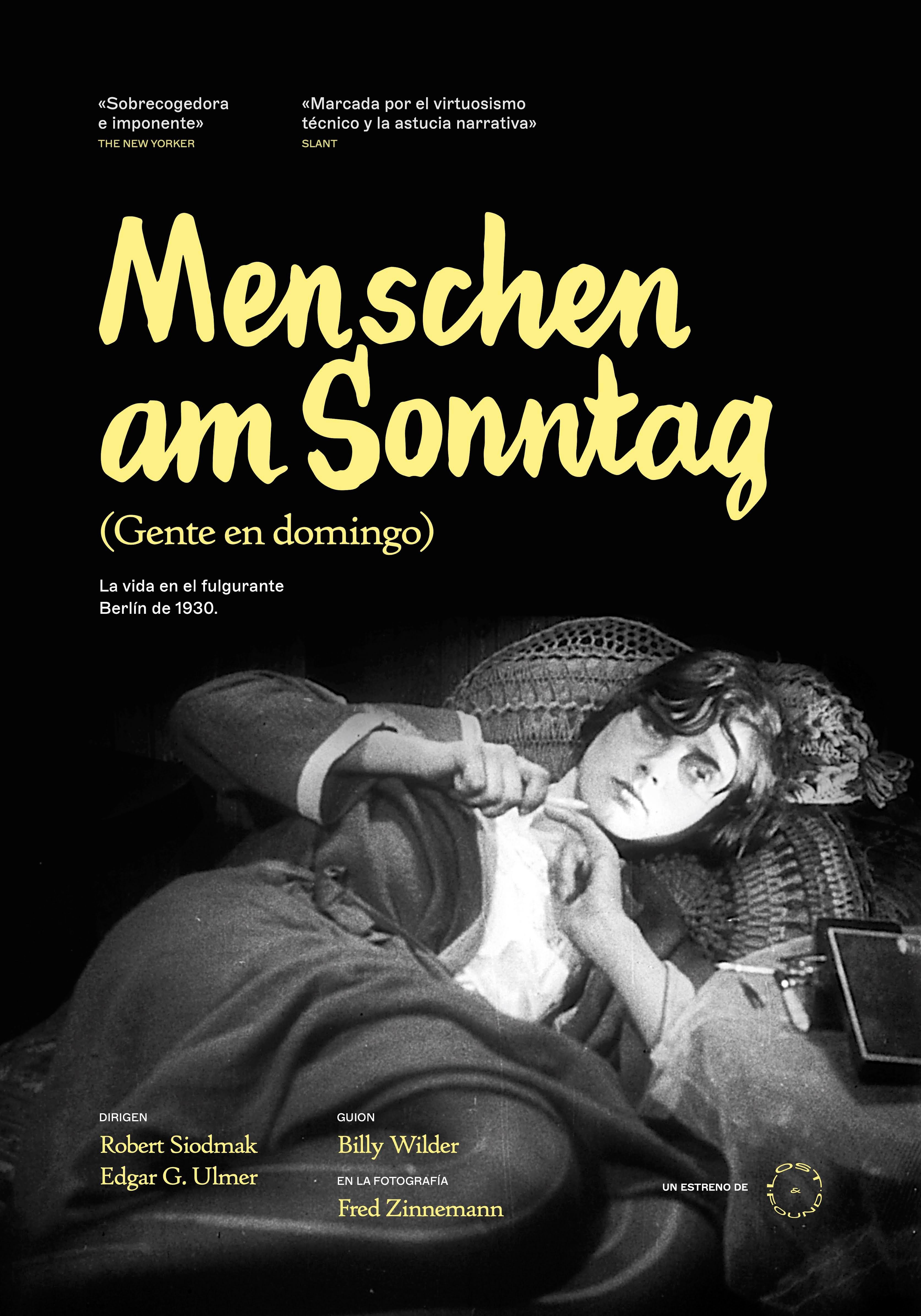 Gente en domingo - Documental 1930