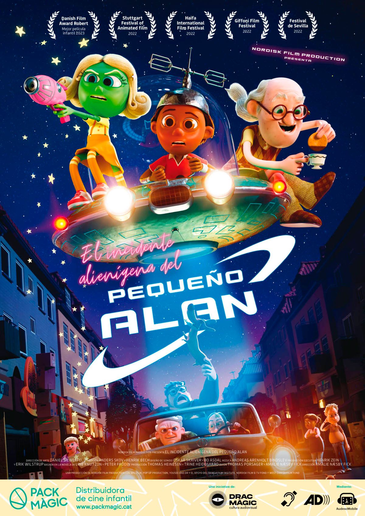 El incidente alienigena del pequeño Alan - Película 2022