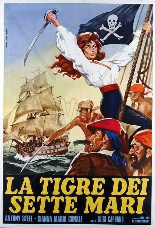 La tigresa de los siete mares - Película 1962