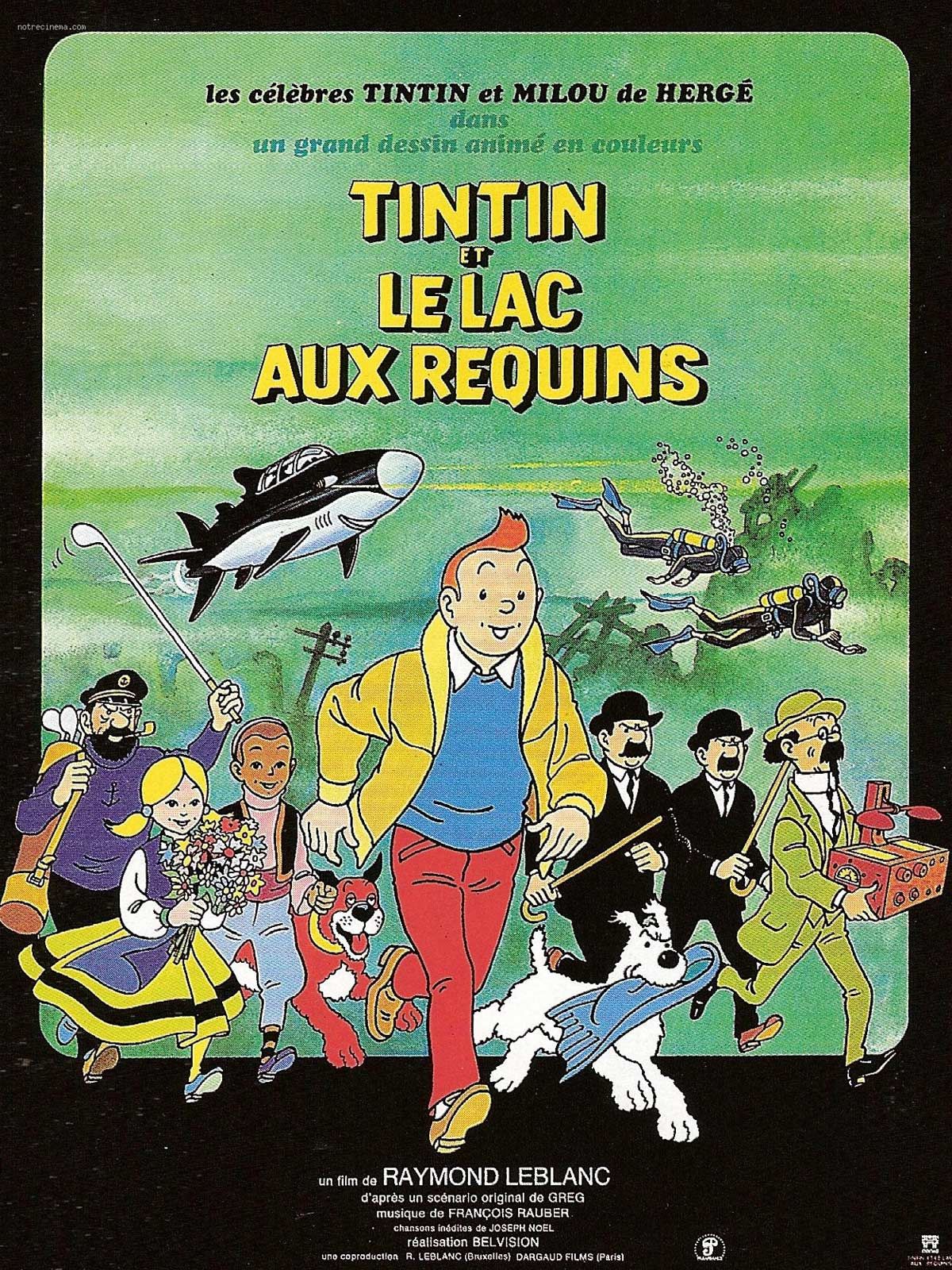 Tintin y el lago de los tiburones - Película 1972