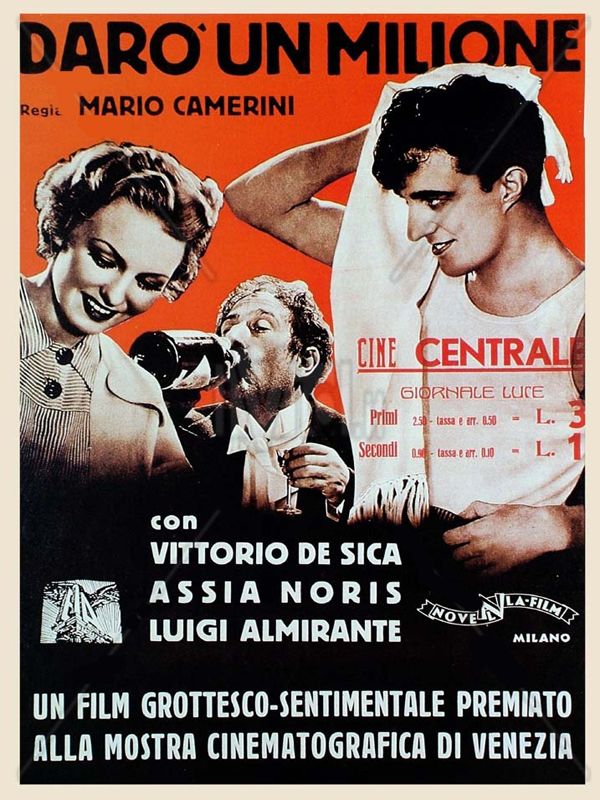 Darò un milione - Película 1935