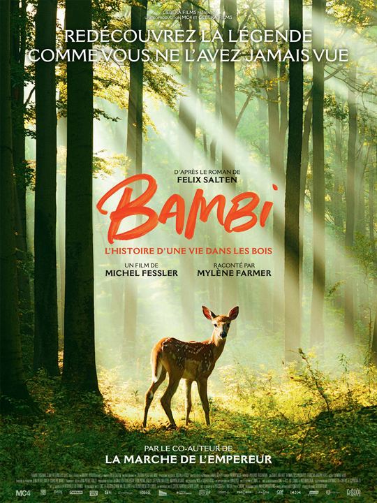 Bambi, una vida en el bosque : Cartel