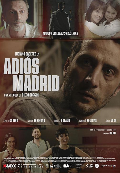 Adiós Madrid : Cartel
