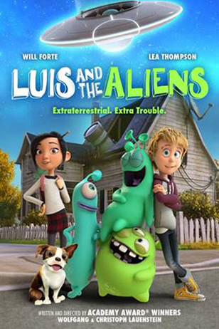 Luis y los alienígenas : Cartel