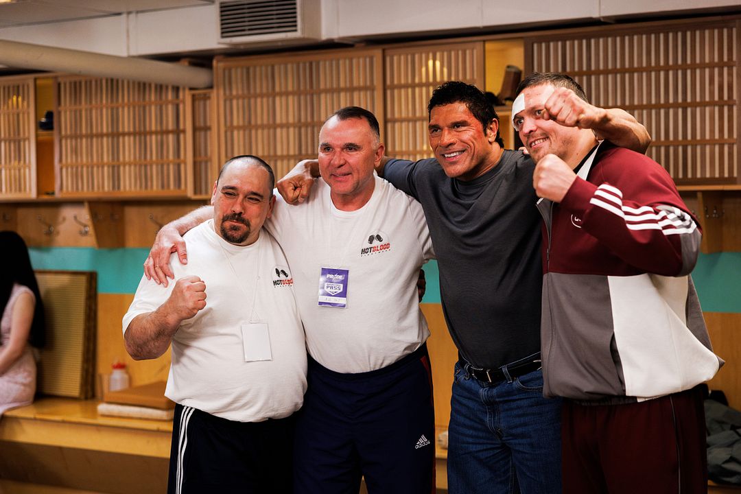 The Smashing Machine : Foto Oleksandr Usyk, Dwayne Johnson