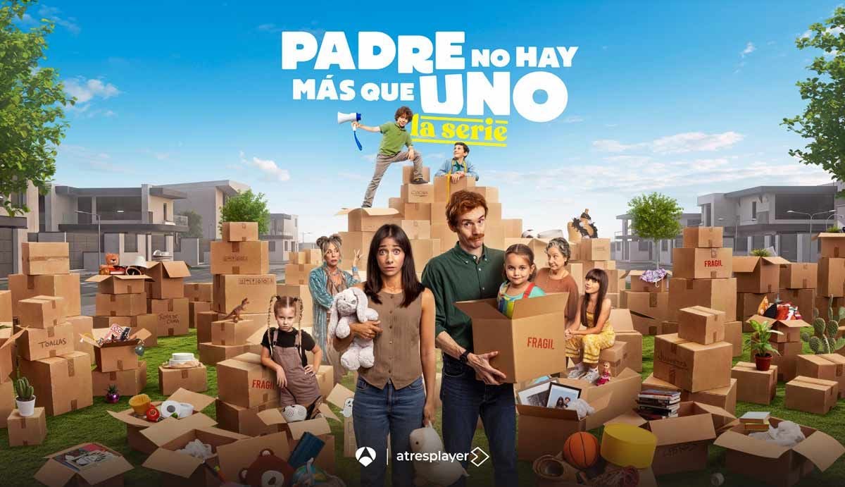 Padre no hay más que uno, la serie : Cartel